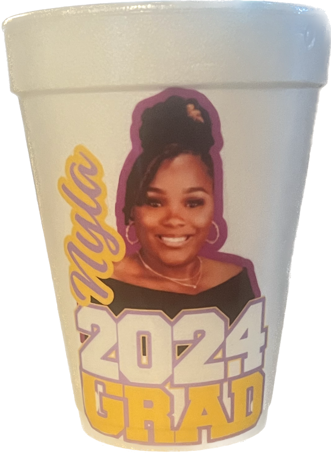 Personalized styrofoam cups (10)