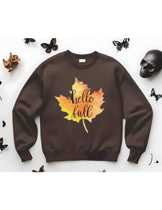 Fall themed sweater